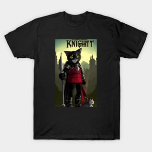 Cat knight T-Shirt